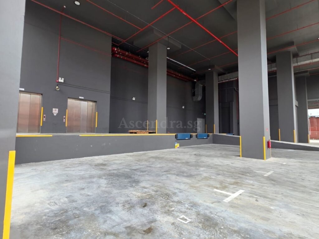 LHN Food Chain food factory building at Tuas Singapore Loading Bay